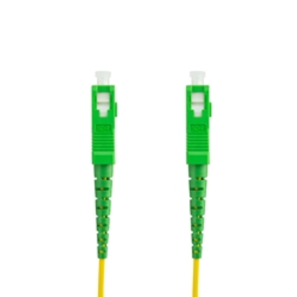 photo of 3 meter OS2 SC/UPC - SC/UPC Single Mode Simplex Fiber Optic Patch Cable 